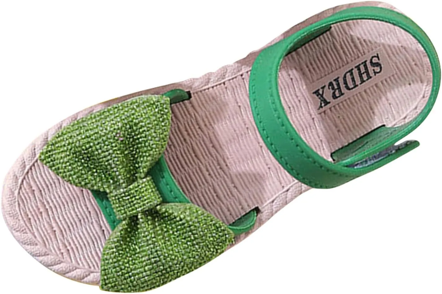 Cheer Sliders Toddler Kids Infant Girls Soild Bowknot Princress Shoes Soft Sole Baby Girl Shoes And Sandals