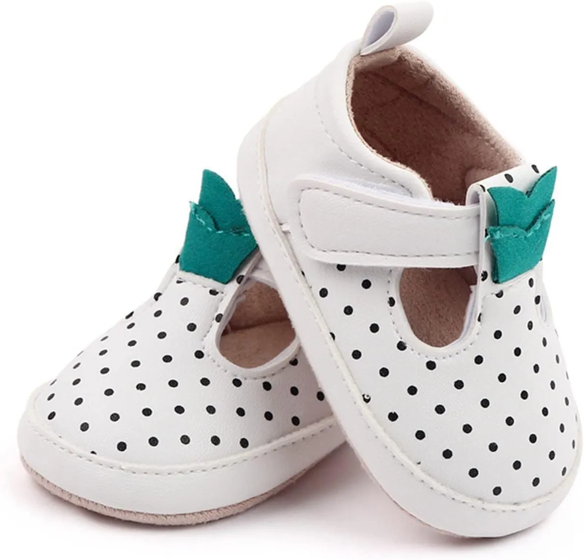 Children Flats Sandals Infant Toddler Shoes Soft Sole Toddler Shoes Polka Dots Non Slip Breathable Princess Shoes