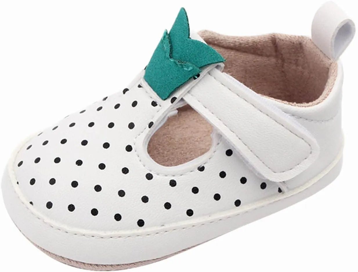 Children Flats Sandals Infant Toddler Shoes Soft Sole Toddler Shoes Polka Dots Non Slip Breathable Princess Shoes