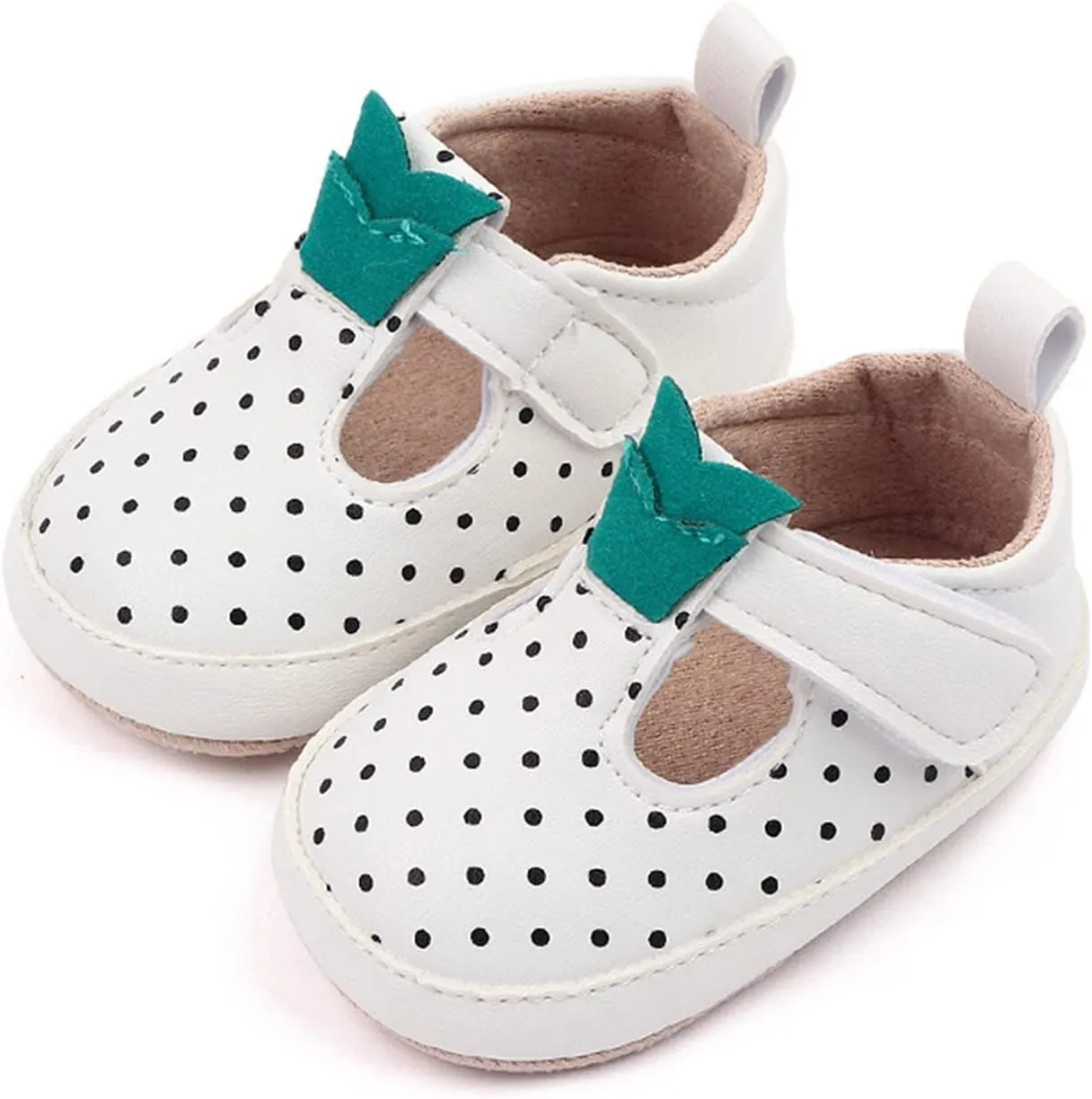 Children Flats Sandals Infant Toddler Shoes Soft Sole Toddler Shoes Polka Dots Non Slip Breathable Princess Shoes