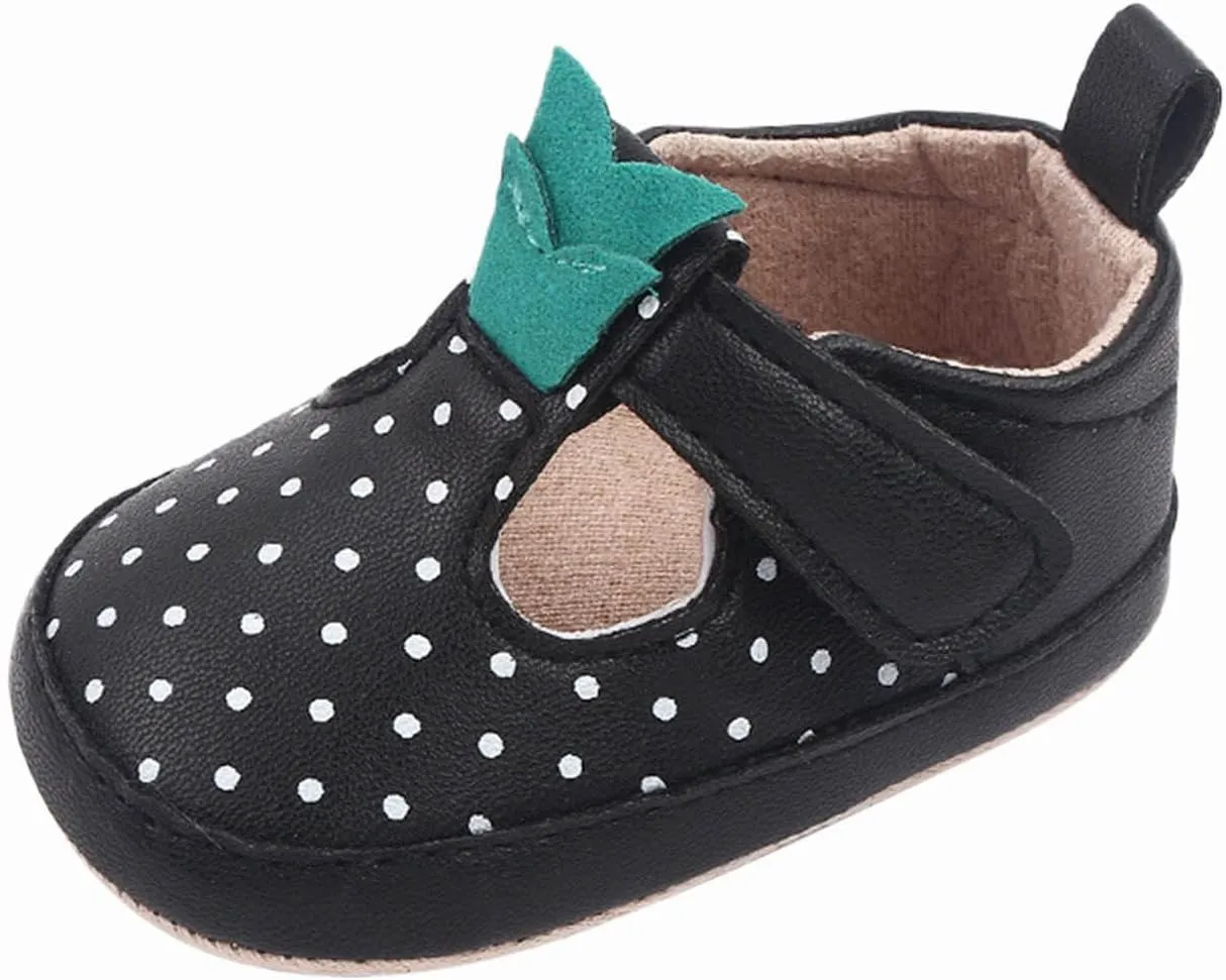 Children Flats Sandals Infant Toddler Shoes Soft Sole Toddler Shoes Polka Dots Non Slip Breathable Princess Shoes