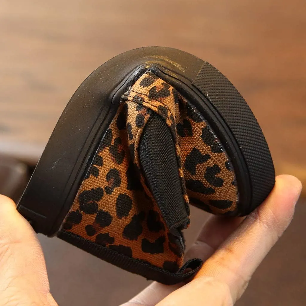 Children Kids Baby Girls Boys Leopard Winter Warm Short Boots Casual Shoes Size 3 Baby Shoes