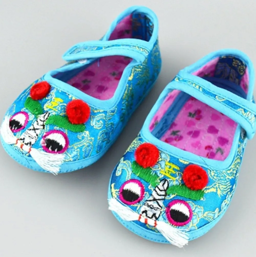 CRB Baby Boy Girl Newborn Infant Chinese New Years Celebration Asian Lion Shoe