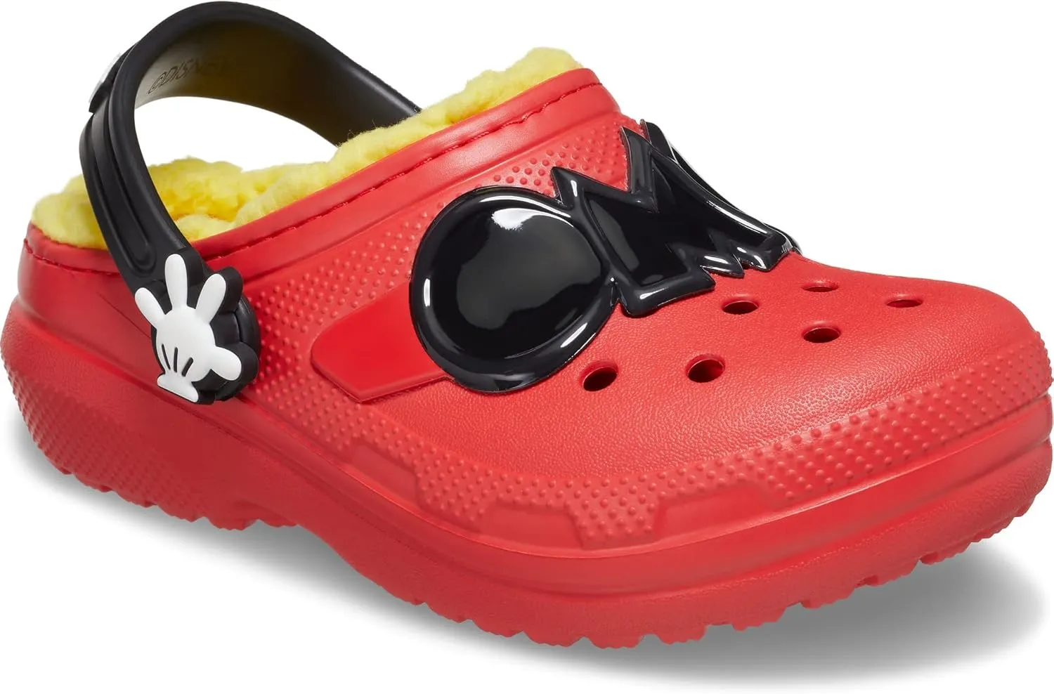 Crocs Unisex-Child Classic Lined Disney Clogs, Mickey and Minnie Mouse Shoes and Slippers