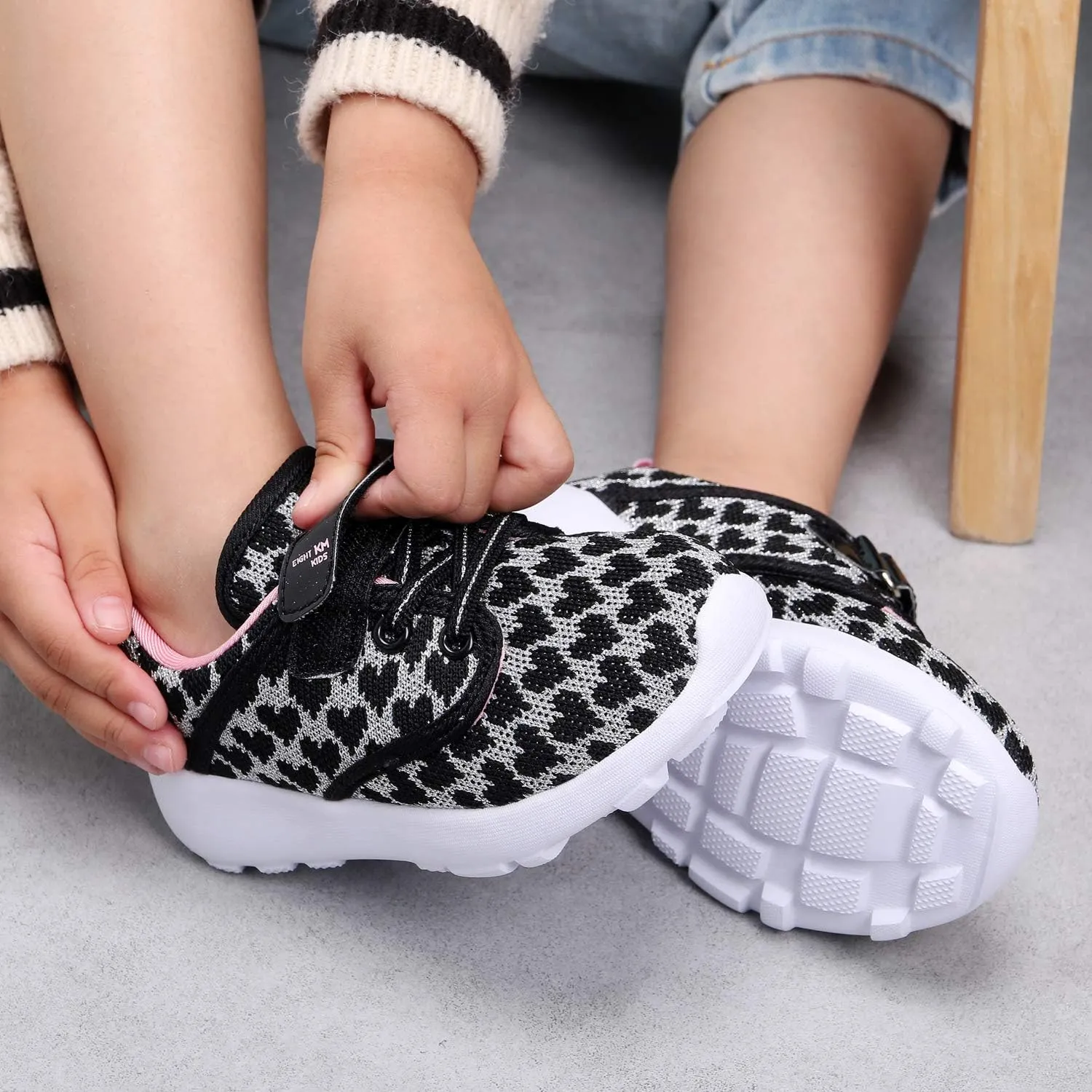 EIGHT KM Toddler Boys/Girls Shoes Lightweight Sneakers