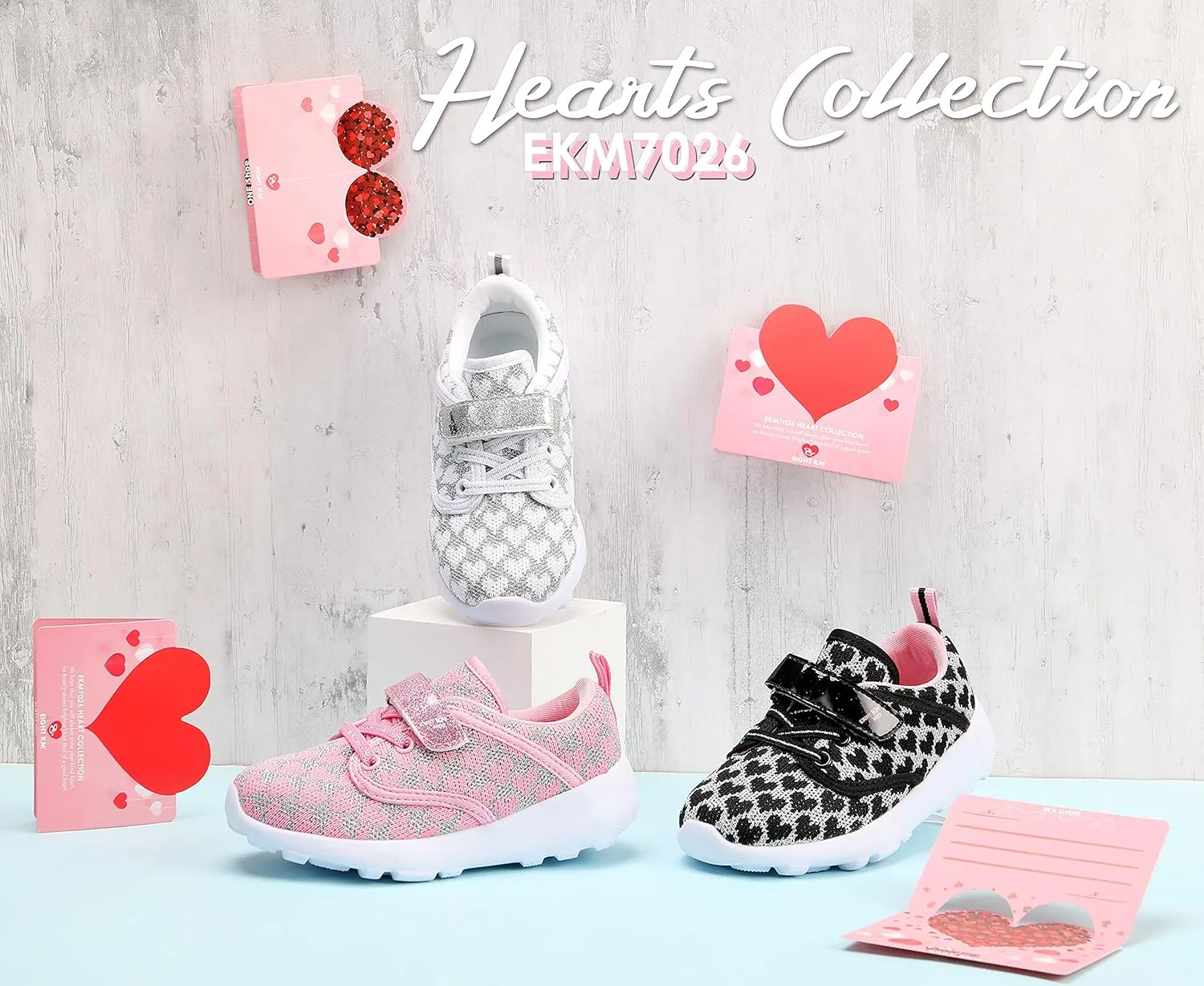 EIGHT KM Toddler Boys/Girls Shoes Lightweight Sneakers