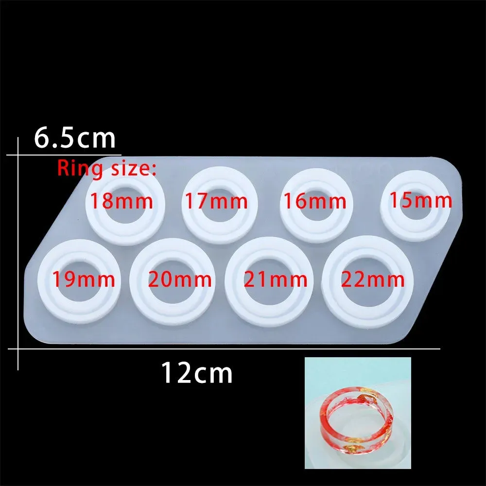 ELMAS DIY Cat Ear Epoxy Resin Ring Mold for Handmade Jewelry