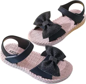 EnJoCho Baby Sandals,Newborn Baby Girls Boys Roman Shoes Sandals First Walkers Soft Sole Shoes for 0-18Months Toddler (Black #2TY, 2.5-3 Years)