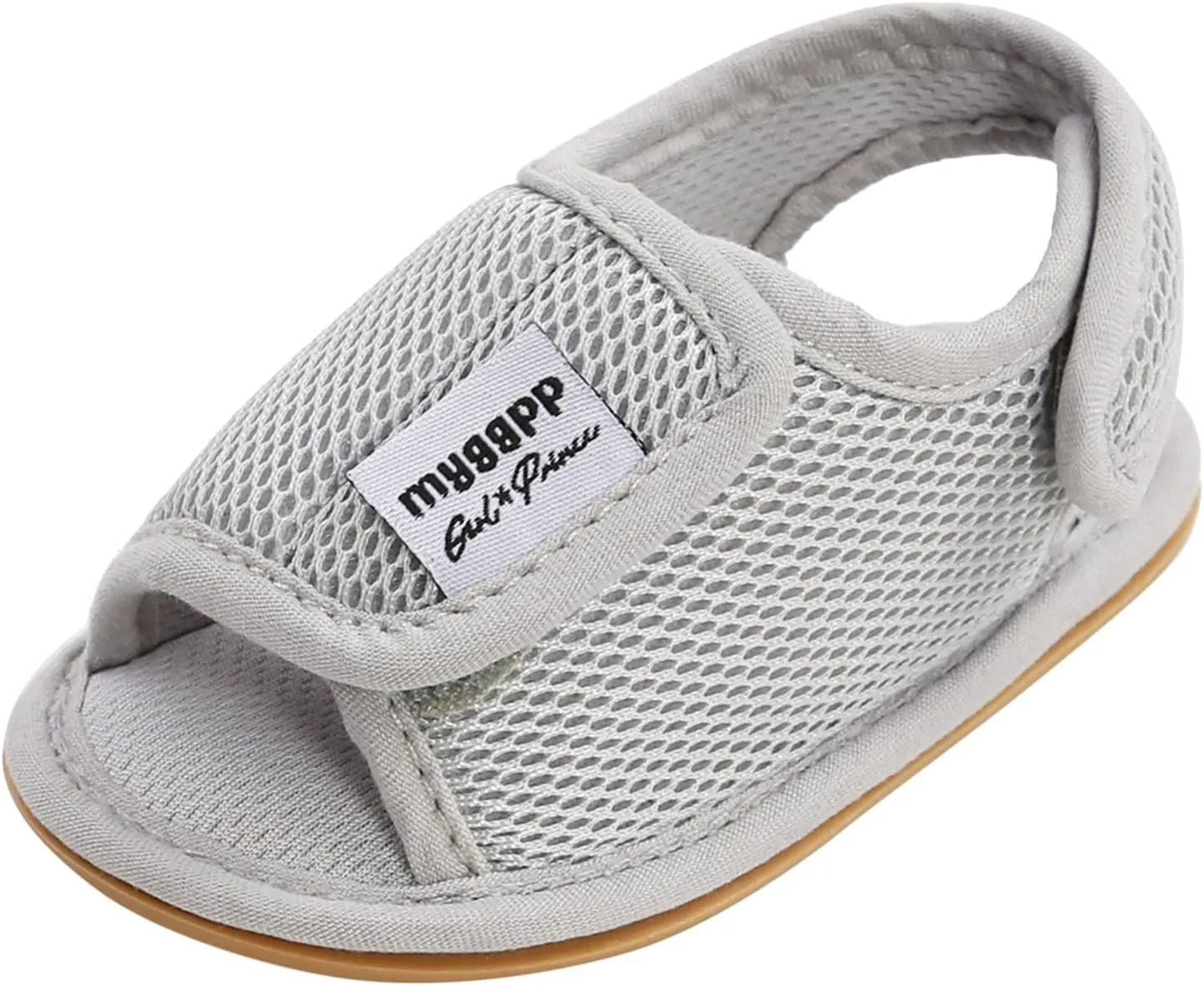 EnJoCho Baby Shoes,Baby Girls Boys Mesh Shoes Sandals Soft Non-Slip Rubber Sole Flat Walking Shoes for 0-18Months (Gray-03#, 13-18M)