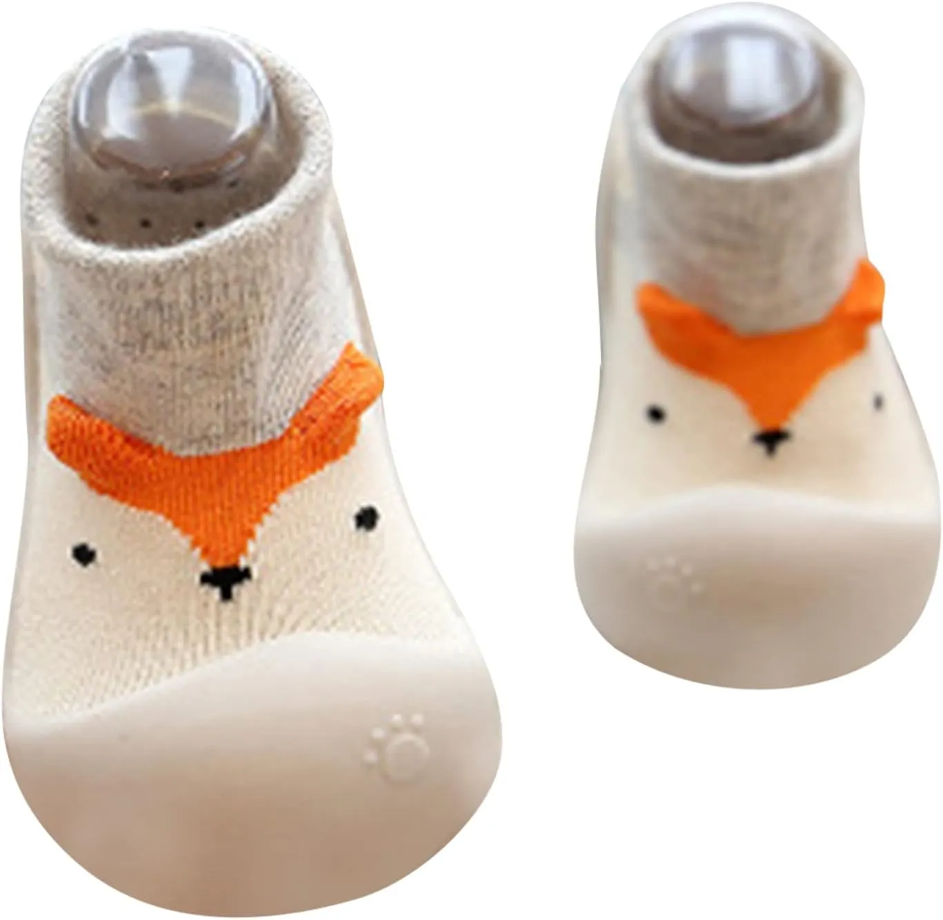 EnJoCho Kids Baby Girls Boys Anti-Slip Sock Shoes Infant Soft Rubber Sole Shoes Breathable Cotton First Walking Shoes
