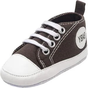 EnJoCho Shoe for Baby,0-1Years Soft Sole Baby Toddler Shoes Baby Indoor Shoes Breathable Sport Running Shoes Sneakers (Coffee-7#, 0-3Months)
