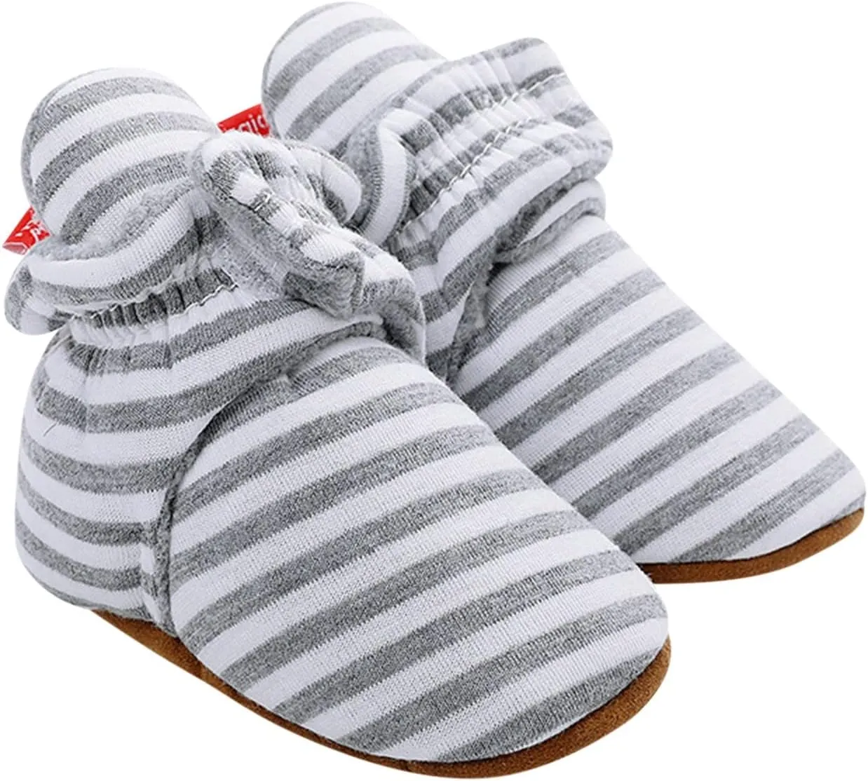 EnJoCho Toddler Winter Warm Cozy Prewalker Socks Baby Cotton Booties Newborn Soft Sole Infant Fleece Boots Non-Slip Crib Shoes