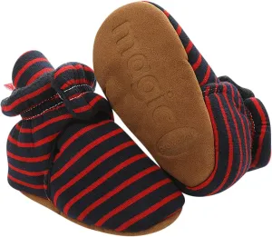 EnJoCho Toddler Winter Warm Cozy Prewalker Socks Baby Cotton Booties Newborn Soft Sole Infant Fleece Boots Non-Slip Crib Shoes