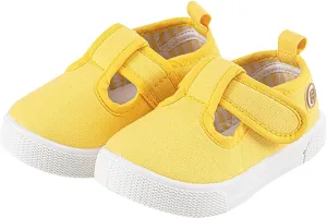 Fashion Canvas Toddler Baby Boy Girl Flat Shoes Canvas Shoes Baby Soft Sole Cotton Shoes with Adjustable Strap