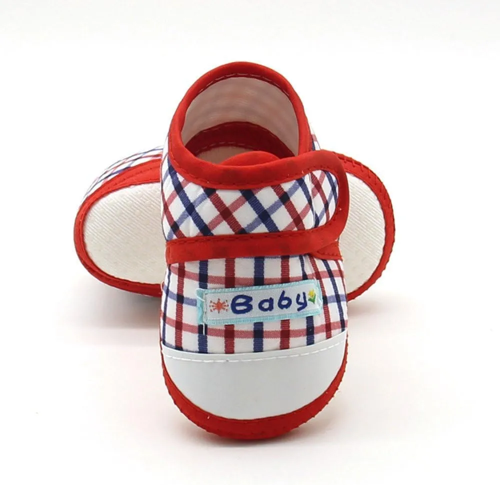 Flats for Children,Newborn InfantBaby Boys Girls Soft Sole Prewalker Warm Casual Flats Shoes for 0-12M (Red-03#, 9-12M)