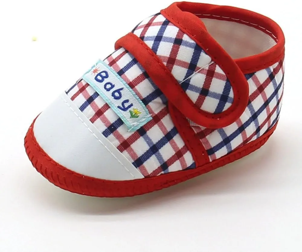 Flats for Children,Newborn InfantBaby Boys Girls Soft Sole Prewalker Warm Casual Flats Shoes for 0-12M (Red-03#, 9-12M)