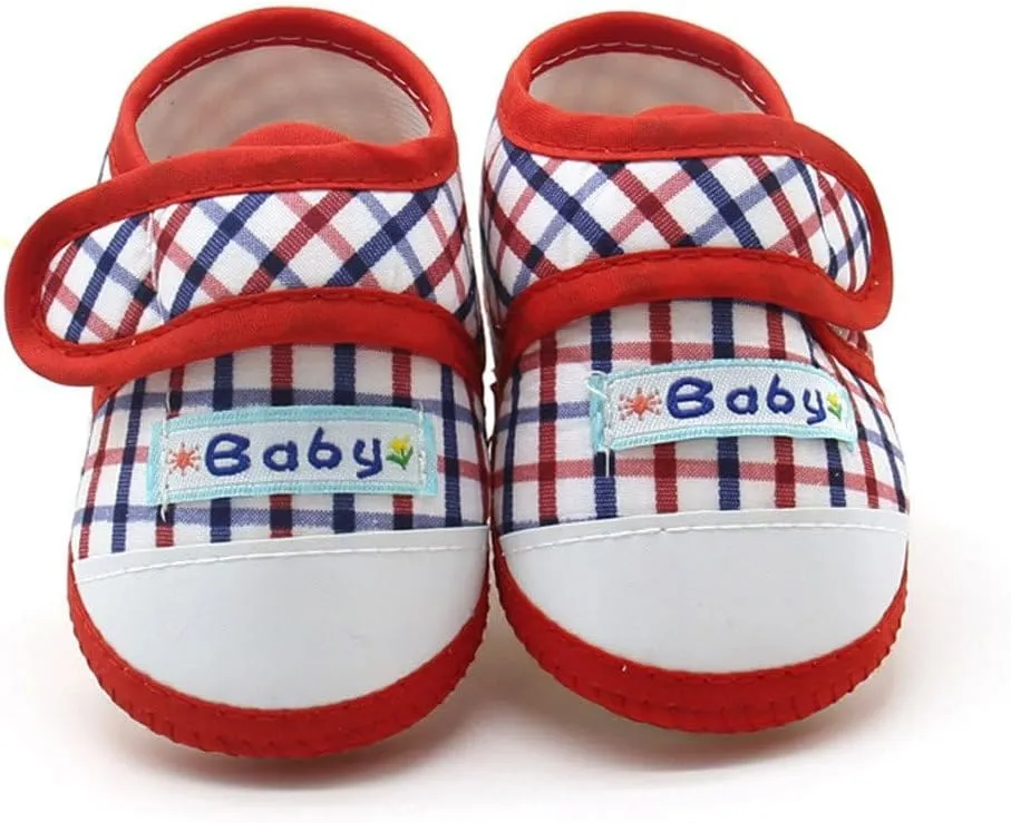 Flats for Children,Newborn InfantBaby Boys Girls Soft Sole Prewalker Warm Casual Flats Shoes for 0-12M (Red-03#, 9-12M)