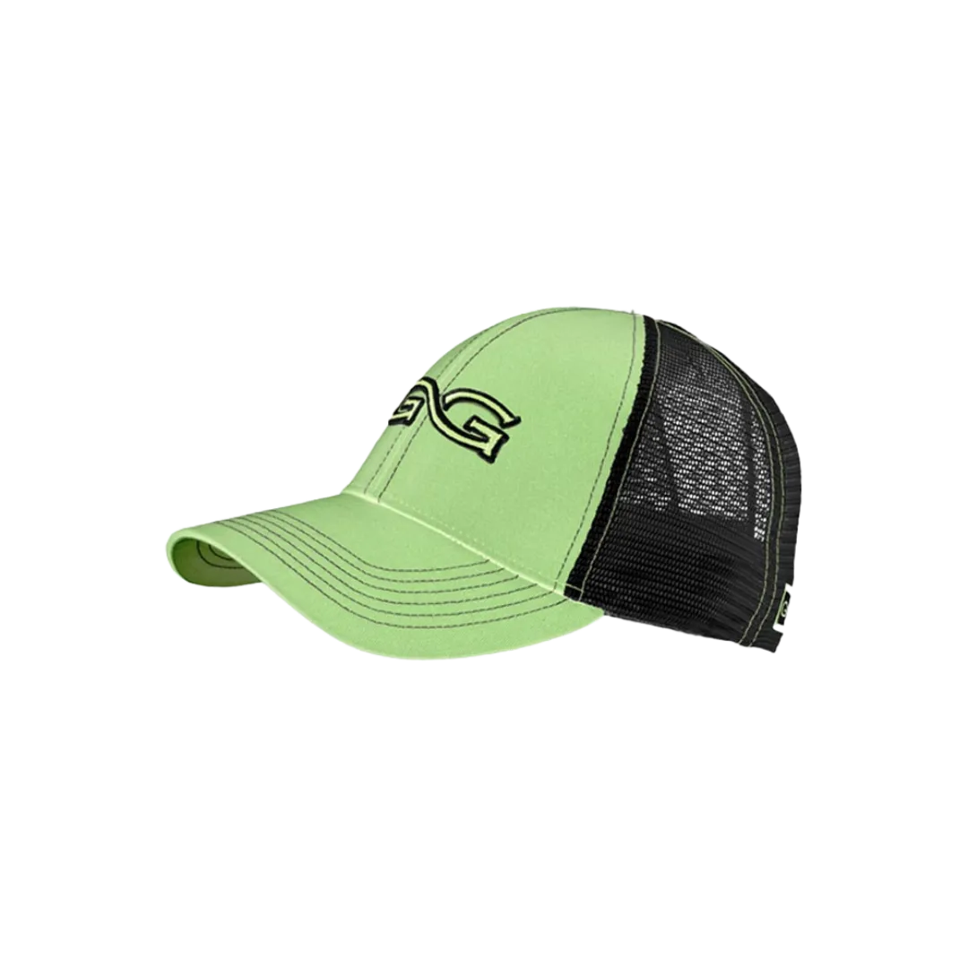 Gameguard Green Black Mesh Logo Embroidered Cap