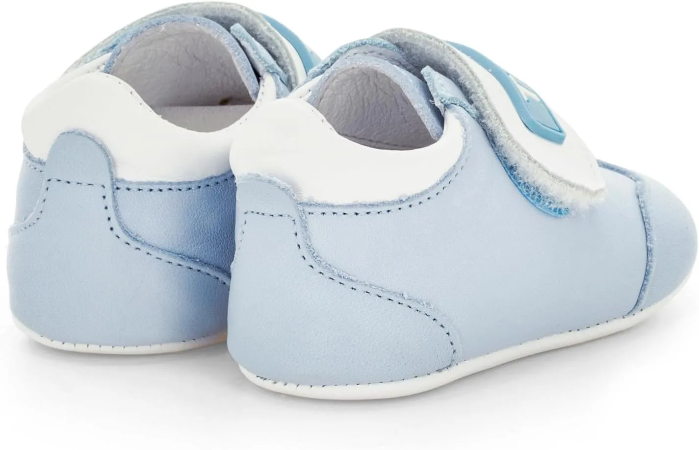 Gift Collection Infant Sneakers, Baby Booties, Non-Slip Soled First Walker Baby Trainers with Velcro Strap. Great Gift from The Gift Collection