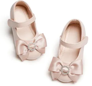 GINFIVE Toddler Girls Dress Shoes Mary Janes Ballerina Flats for Girls Shoes Toddler