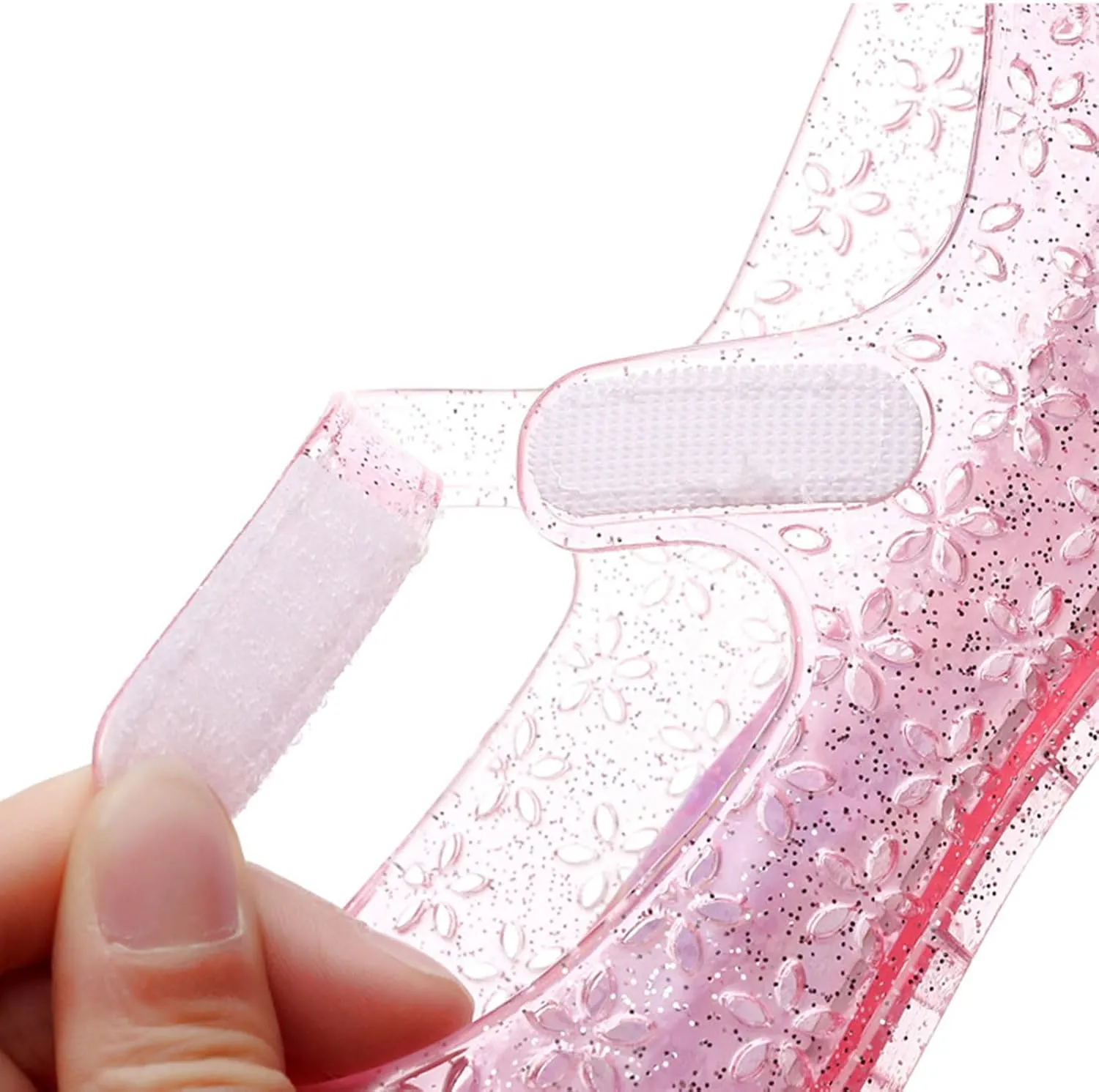 Glitter Jelly Sandals for Little Girls Kids Toddler Closed Toe Dance Party Star Mary Jane Shoes Summer Casual Flats