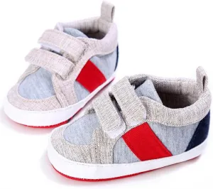 HHmei Baby Shoes Boy Girl Newborn Crib Soft Sole Shoe Sneakers Baby Sports Toddler Shoes (1/2/3)