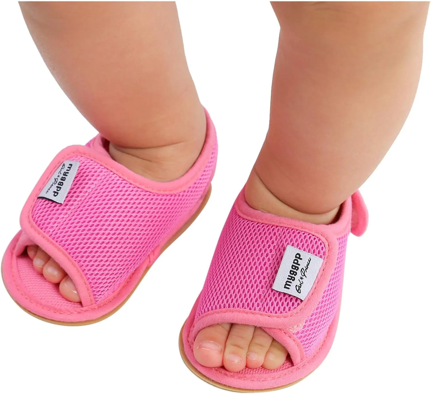 HIUARA Infant Baby Boys Girls Summer Beach Sandals Non Slip Soft Rubber Sole Toddler Outdoor Open-Toe First Walker Shoes
