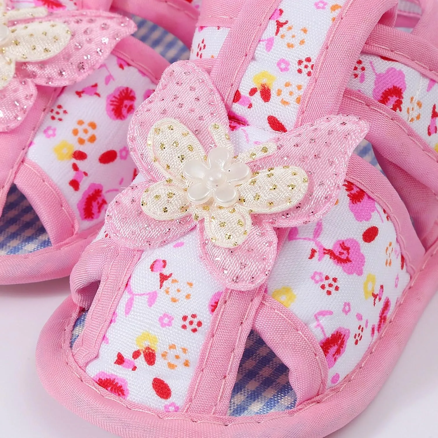 Infant Baby Girl Dress Shoes, Toddler First Walking Mary Jane Flats with Bowknot Non-Slip Soft Sole Wedding Shoes