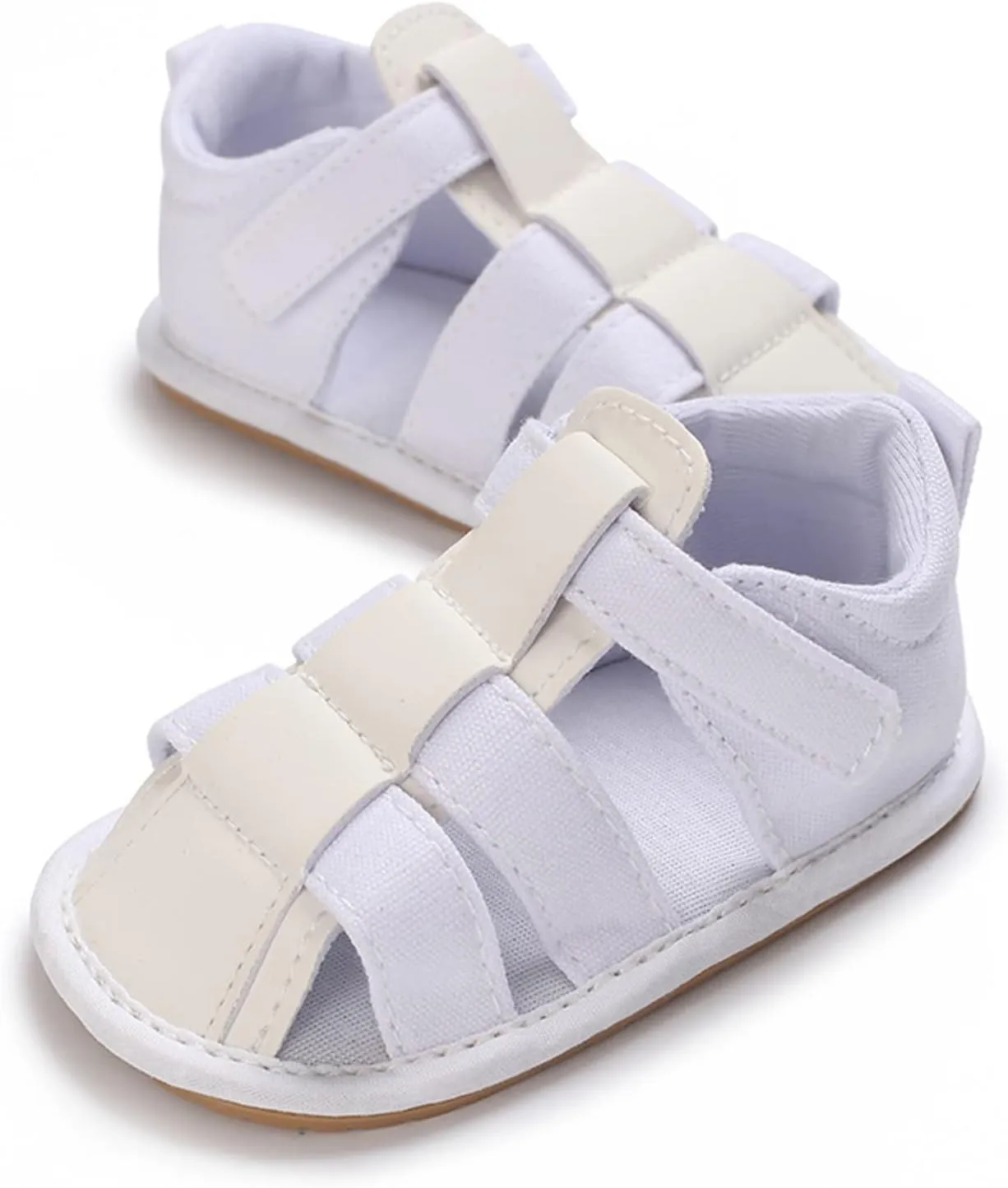 Infant Baby Girls Boys Sandals Beach Outdoor Bowknot Soft Rubber Sole Toddler Princess Dress Flats Walking Shoes