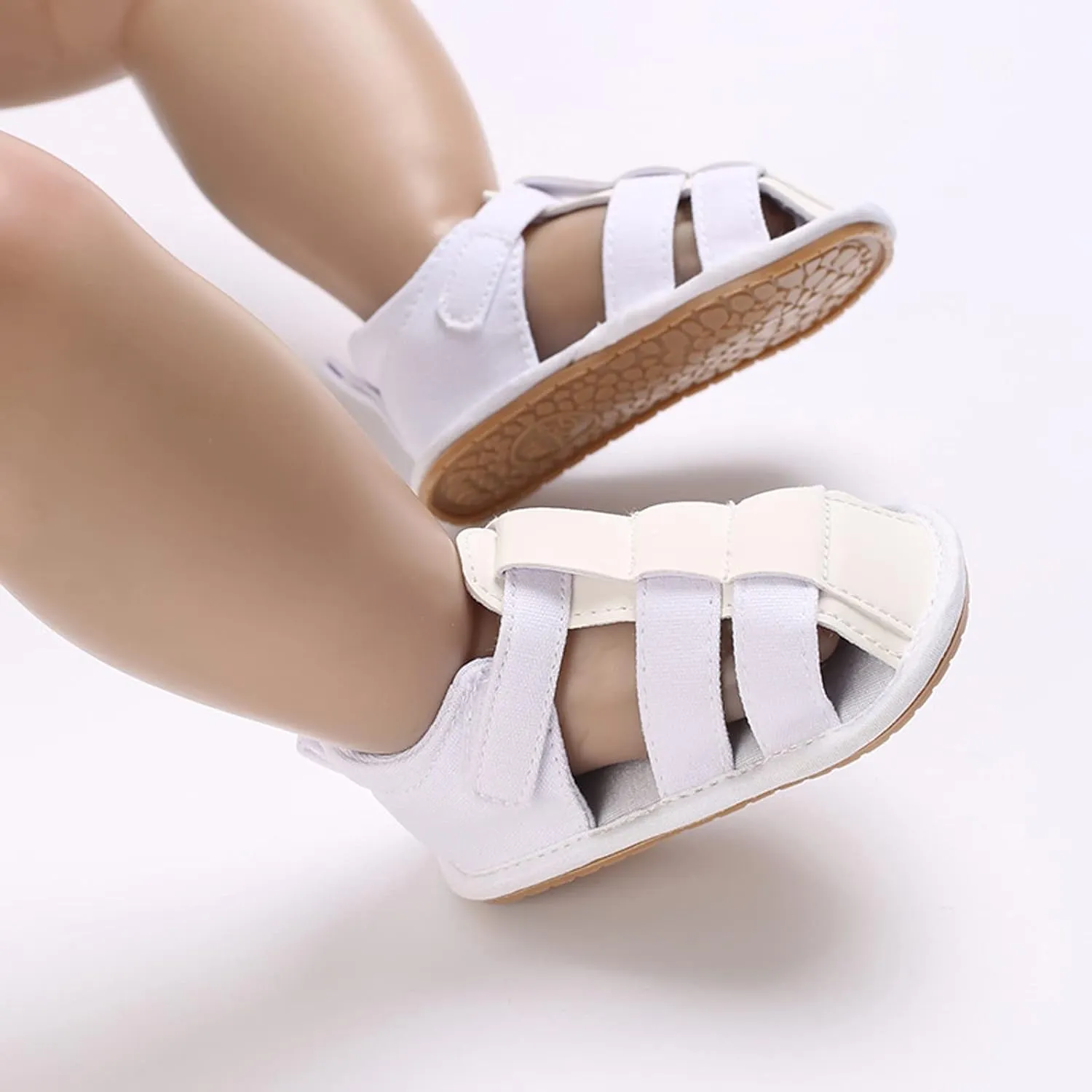 Infant Baby Girls Boys Sandals Beach Outdoor Bowknot Soft Rubber Sole Toddler Princess Dress Flats Walking Shoes