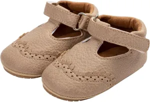 Infant Baby Girls Mary Jane Shoes Toddler First Walkers Soft Sole PU Leather Flats Princess Wedding Dress Shoes