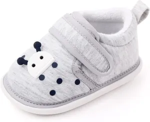 Infant Boys Girls Sneakers Baby Newborn Baby Soft Sole Baby Shoes Non-Slip Rubber Sole Toddler Shoes Cute Animal