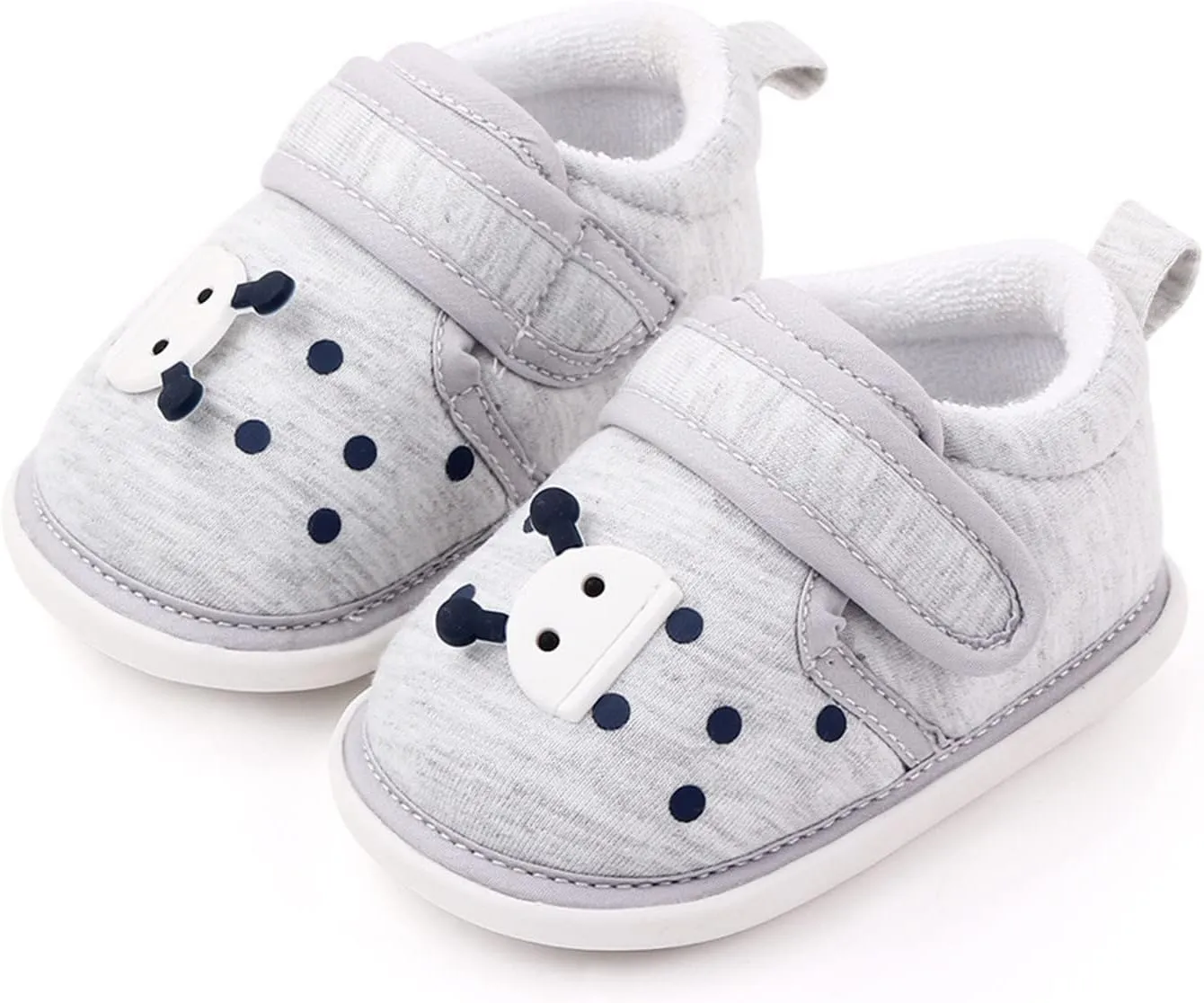 Infant Boys Girls Sneakers Baby Newborn Baby Soft Sole Baby Shoes Non-Slip Rubber Sole Toddler Shoes Cute Animal