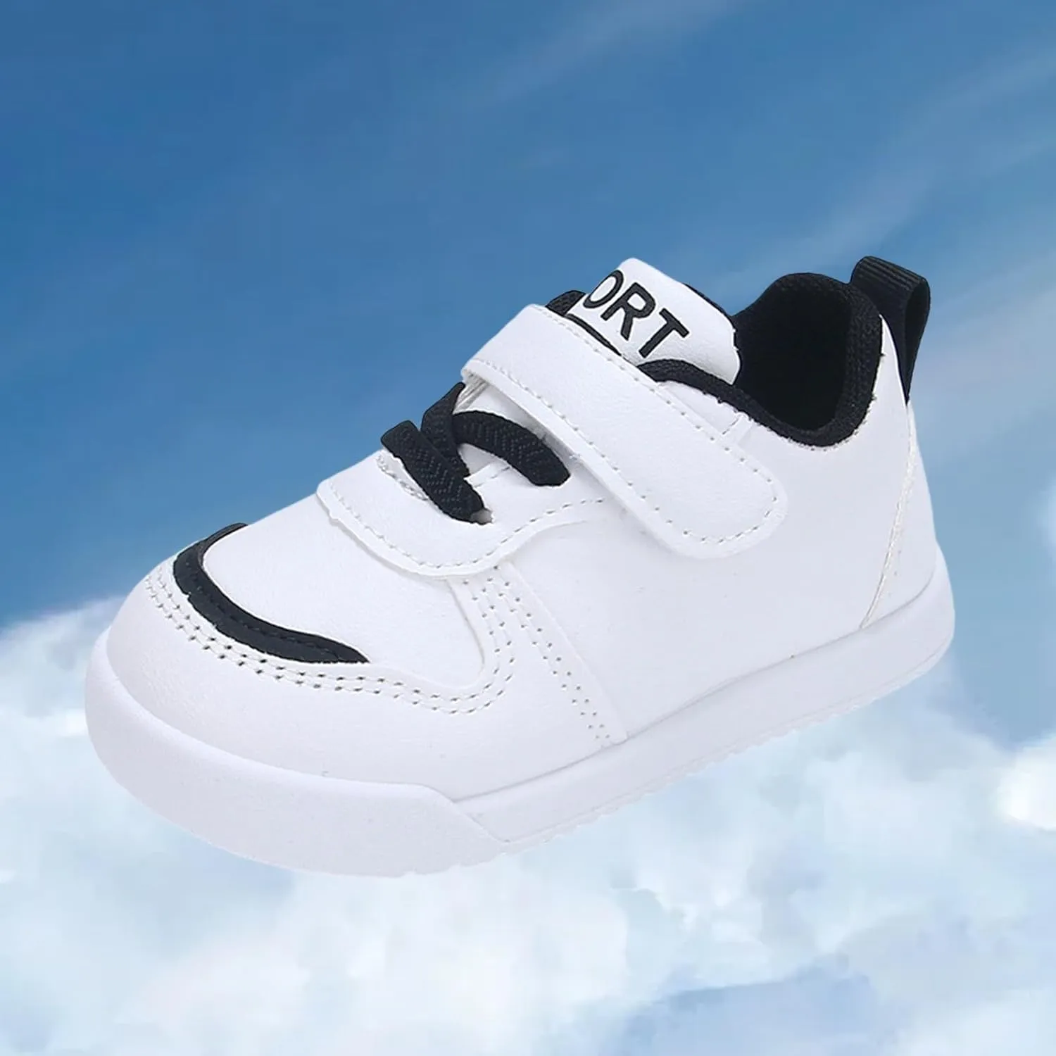 Infant Non Slip Sneakers Baby Boy Girl Toddler Breathable Lightweight Non-Slip Soft Sole First Toddler Boy Canvas Shoes