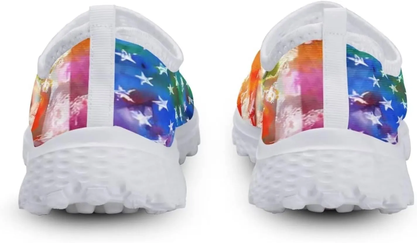 Jeiento LGBT Shoes Fashion Sneakers Running Comfortable Sports Walking Tennis Shoes Gifts for Girls Women