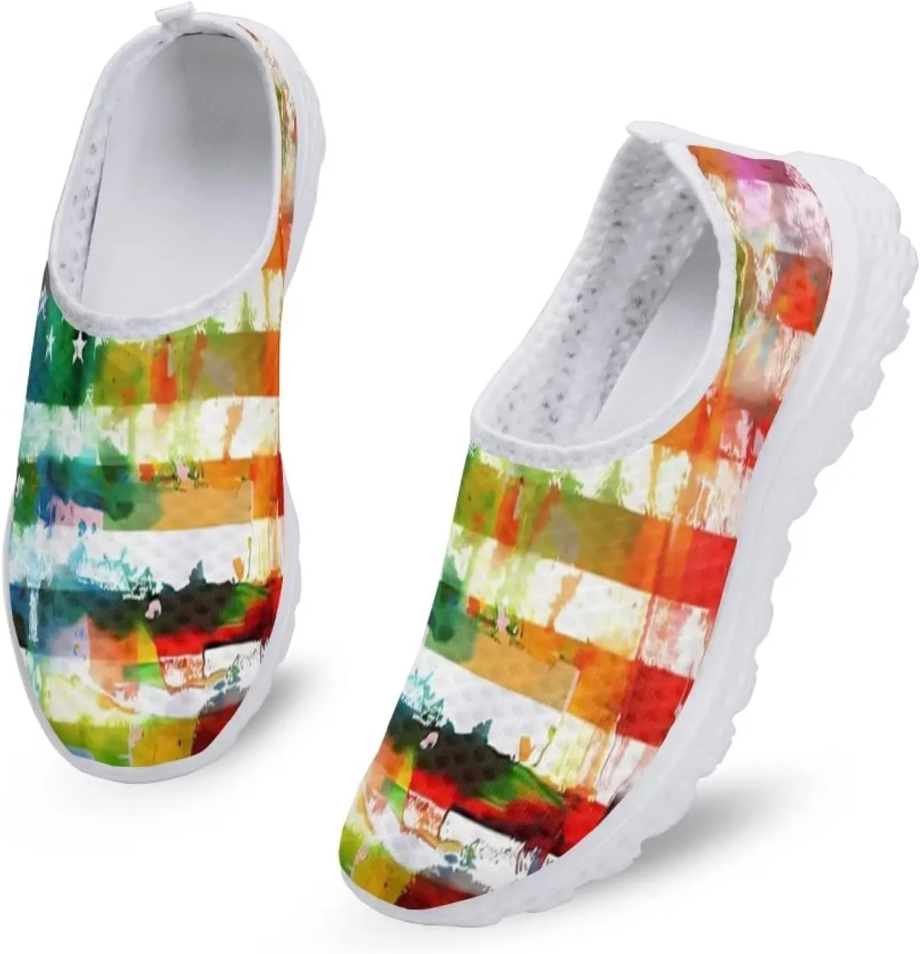 Jeiento LGBT Shoes Fashion Sneakers Running Comfortable Sports Walking Tennis Shoes Gifts for Girls Women