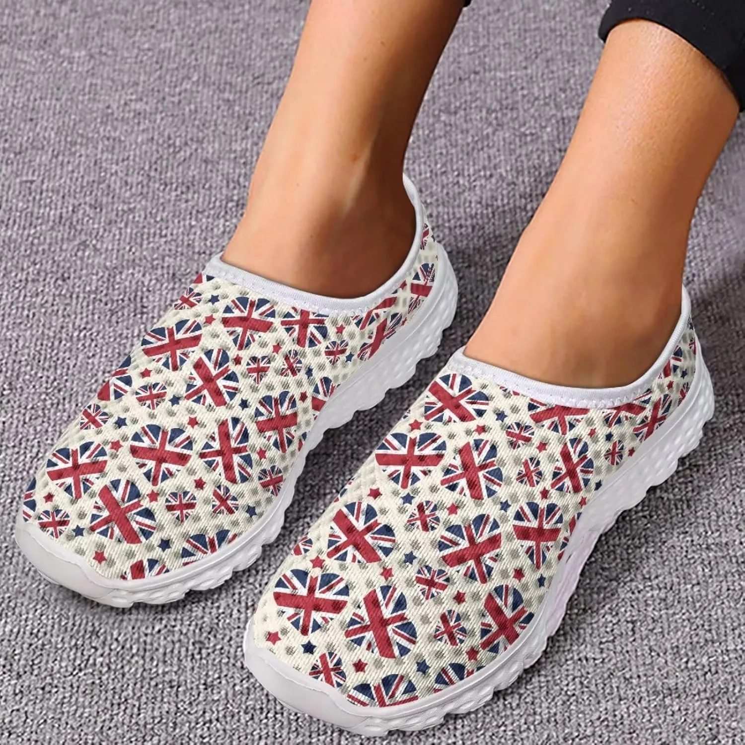 Jeiento LGBT Shoes Fashion Sneakers Running Comfortable Sports Walking Tennis Shoes Gifts for Girls Women