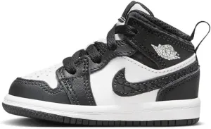 Jordan Toddler's 1 Mid SE Panda Elephant Off Noir/Blk-White-Blk (FB9912 001) - 4