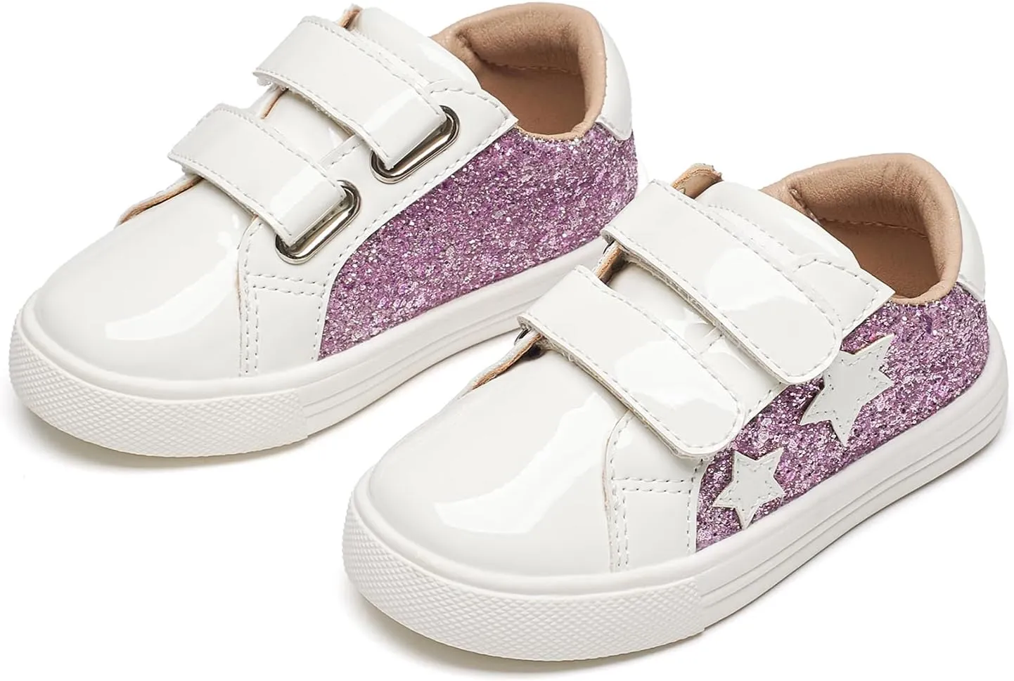 Kiderence Toddler Girls Sneakers Little Girls Running Sports Shoes(Toddler/Little Kids)