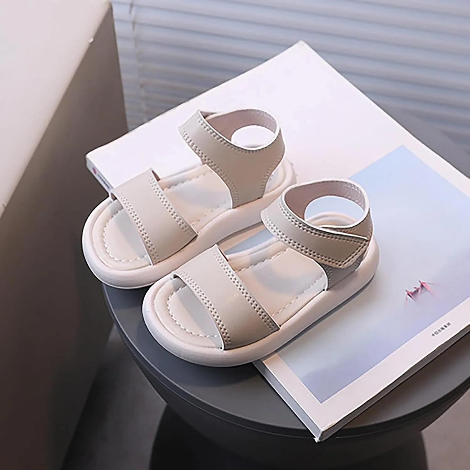 Kids Sandals Toddler Summer Sandals Adjustable Hook And Loop Strap Sport Sandal Shoes Cute Sandels For Toddler Girls