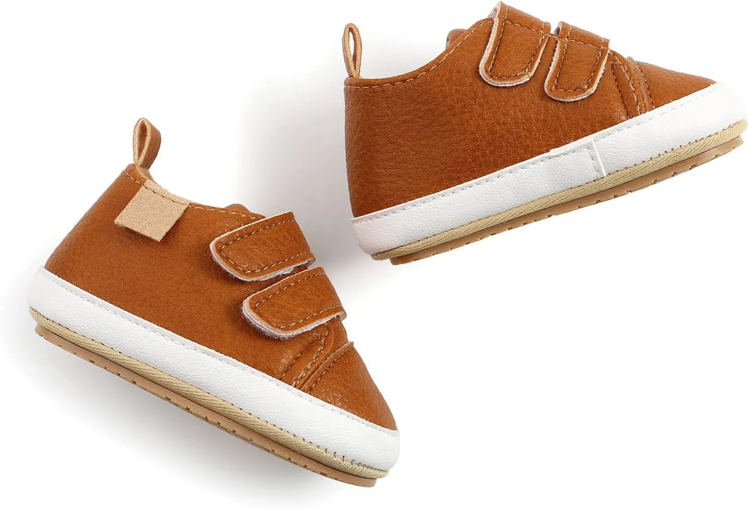 Kids Sneakers High Tops Girls Sneaker Shoes Soft Anti-Slip Baby Leather Infant Walkers Girls High Tops Size 2