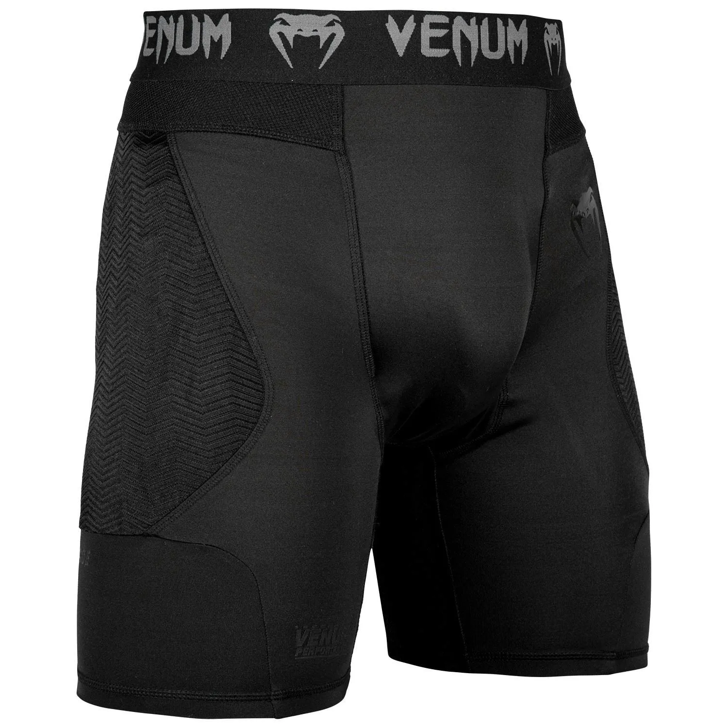 Kompressioshortsit - Venum - 'G-FIT' - Musta