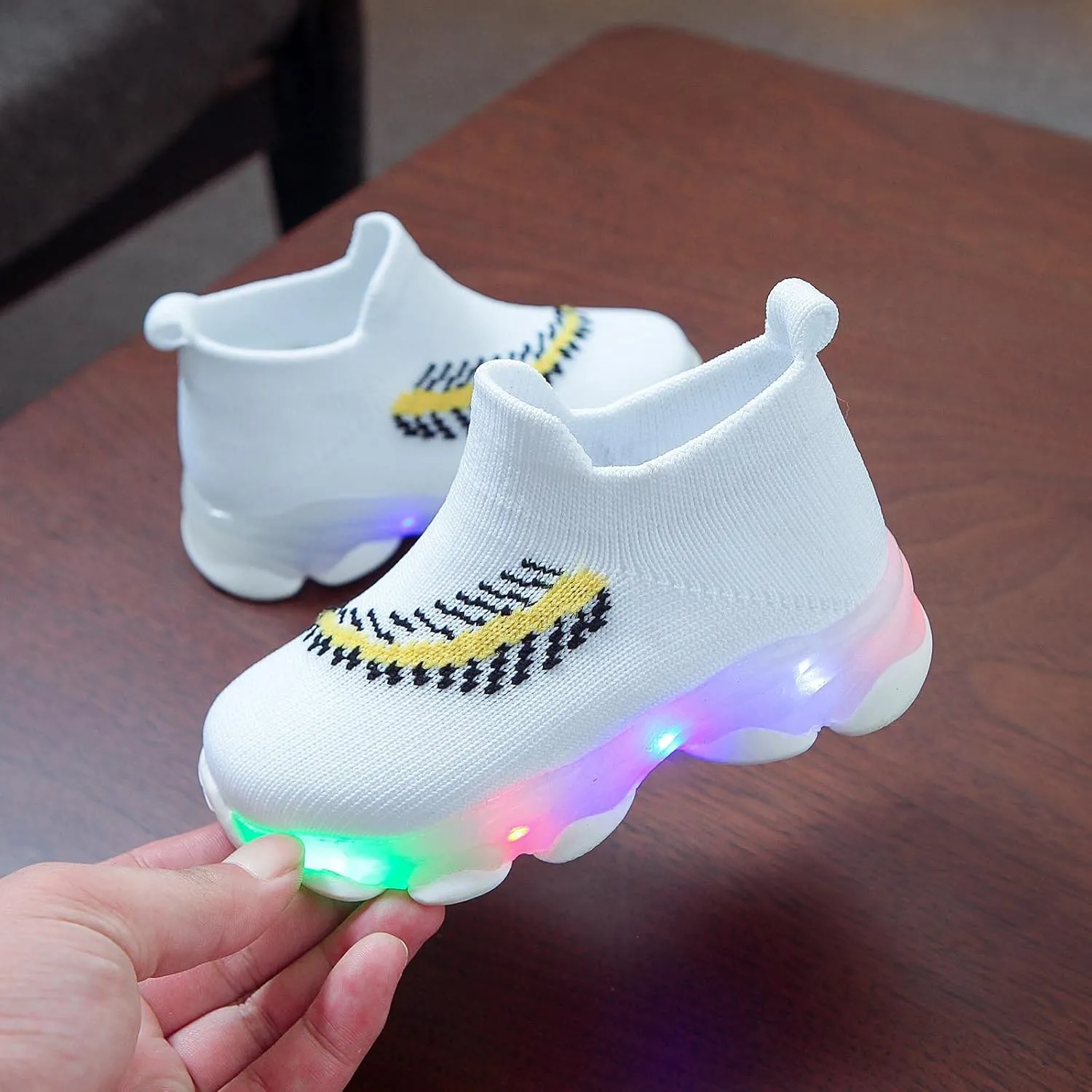 Luminous Baby Shoes Light Girls Bling Boys Sport Kids Children Baby Shoes Size 3