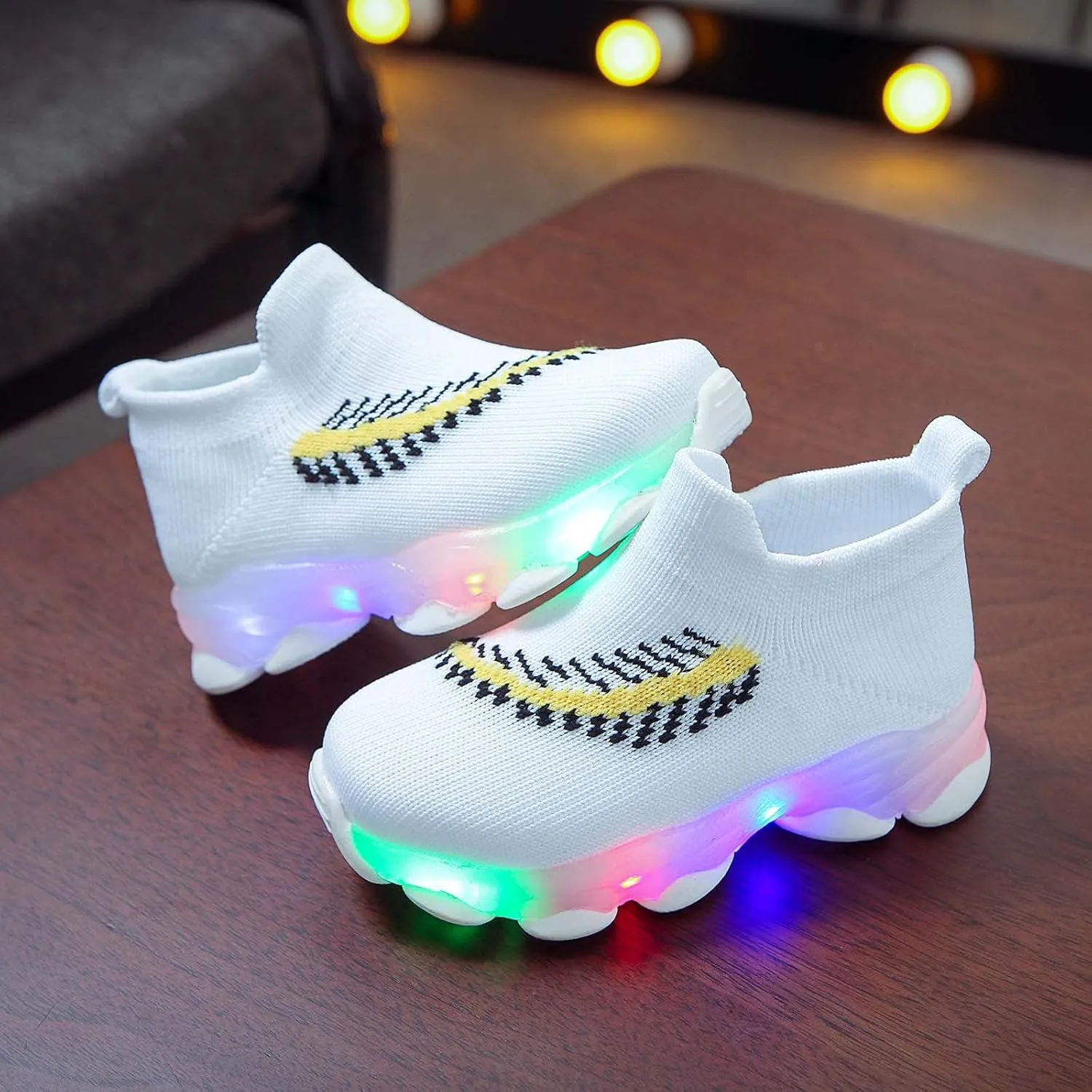 Luminous Baby Shoes Light Girls Bling Boys Sport Kids Children Baby Shoes Size 3