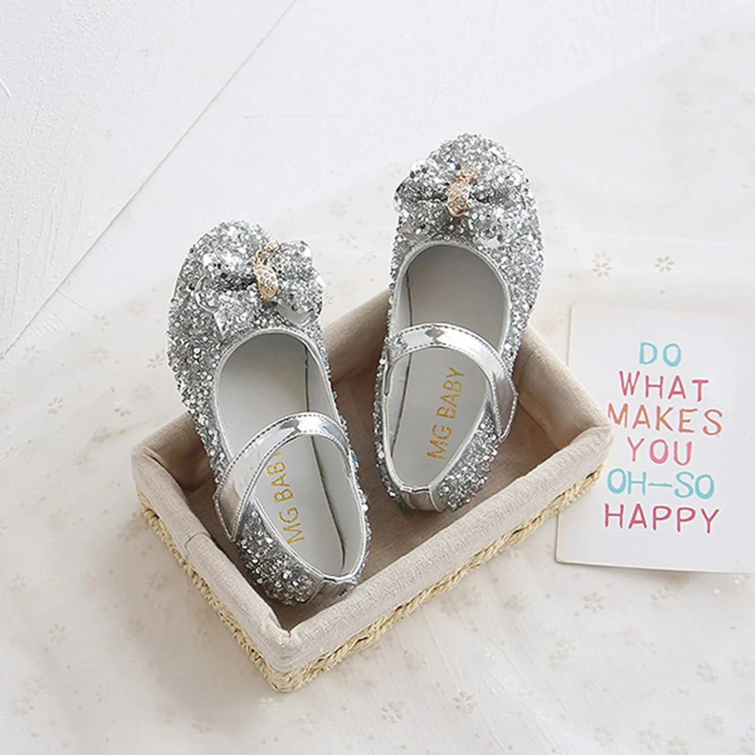 Mini Star Baby Shoe Sandals Girls Toddler Shoes Kids Princess Crystal Bow Shoes Fashion Non-Slip Baby Shoes Toddler Shoe