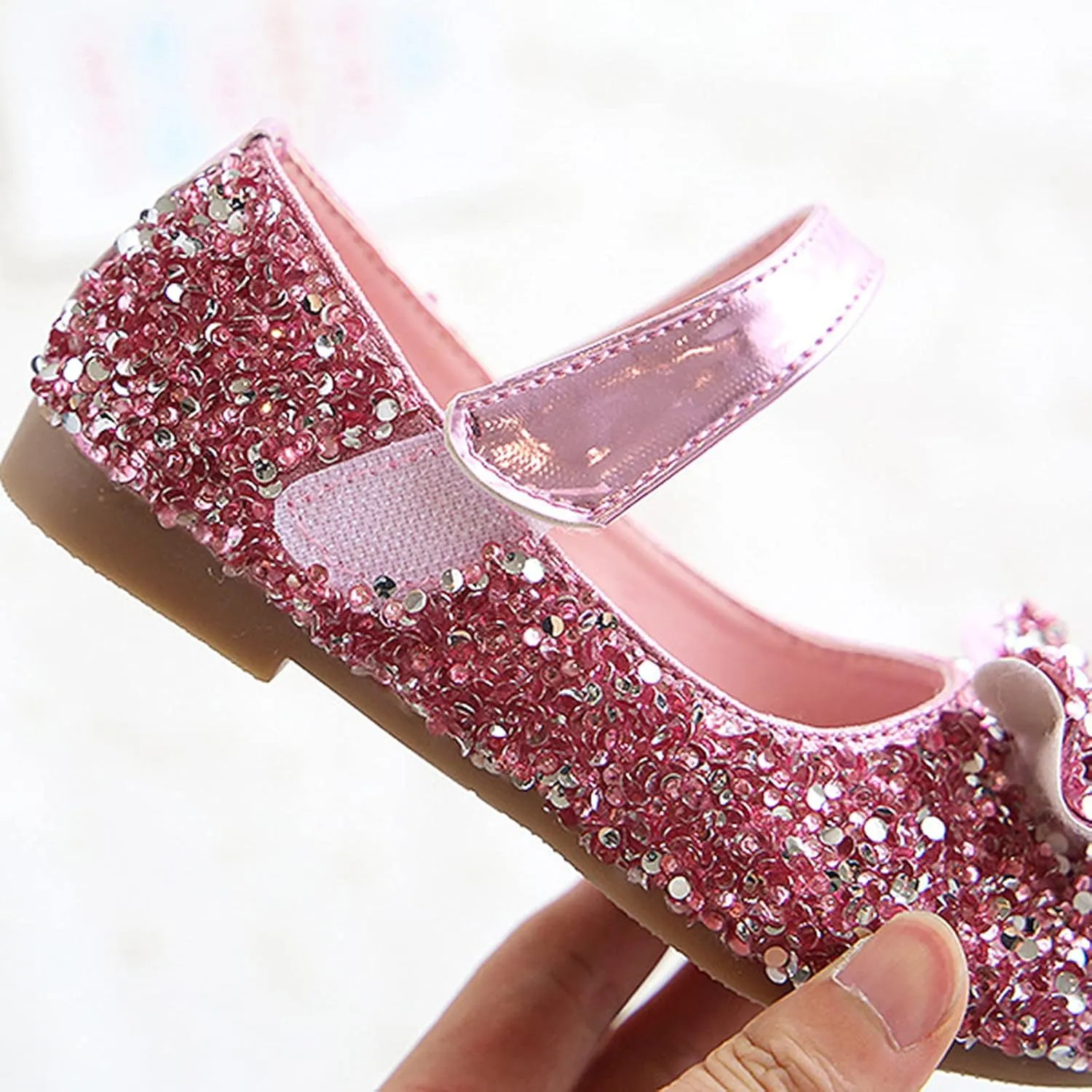 Mini Star Baby Shoe Sandals Girls Toddler Shoes Kids Princess Crystal Bow Shoes Fashion Non-Slip Baby Shoes Toddler Shoe