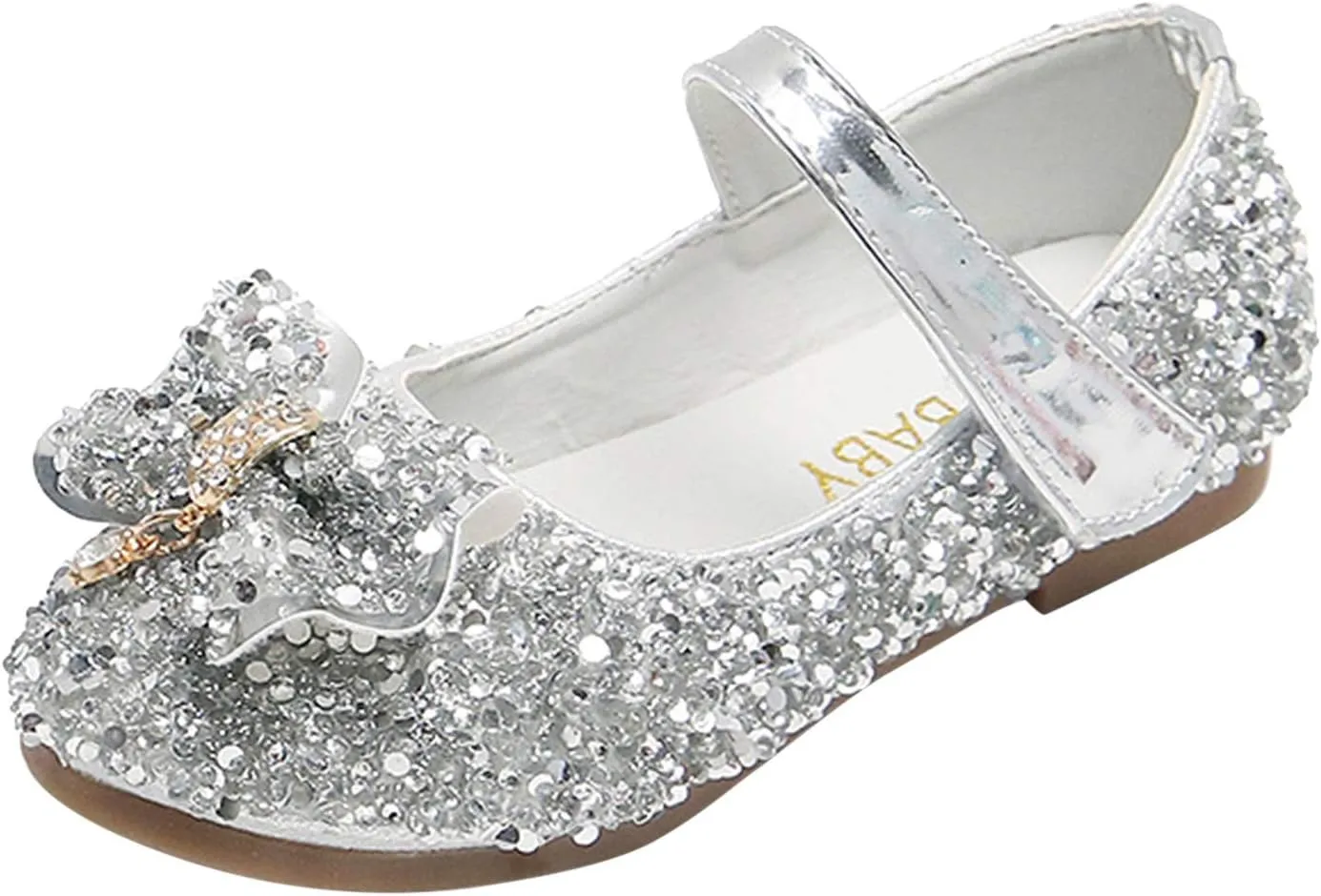 Mini Star Baby Shoe Sandals Girls Toddler Shoes Kids Princess Crystal Bow Shoes Fashion Non-Slip Baby Shoes Toddler Shoe