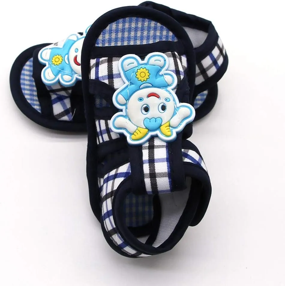 Newborn Baby Girls Lamb Prewalker Soft Sole Sandals Single Shoes Toddler Slip on Shoes