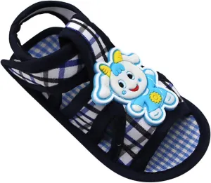 Newborn Baby Girls Lamb Prewalker Soft Sole Sandals Single Shoes Toddler Slip on Shoes