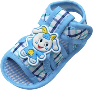 Newborn Baby Girls Lamb Prewalker Soft Sole Sandals Single Shoes Toddler Slip on Shoes